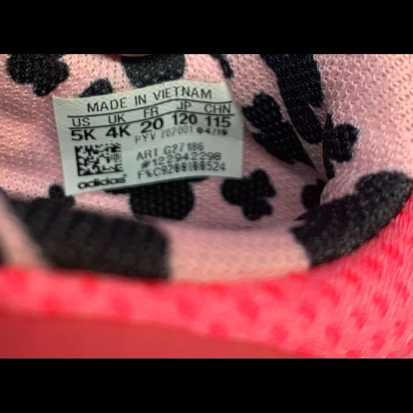 ADIDAS Disney Active Play Minnie Mouse Infant Toddler Girls Sneakers Pink Sz 5K. - Picture 10 of 11